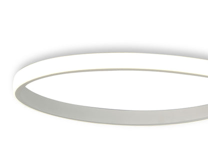 Mantra M6000 Nur Blanco Rectangular Semi Ceiling 40W LED 3000K, 3200lm, Dimmable White/Frosted Acrylic, 3yrs Warranty - M6000 Ceiling