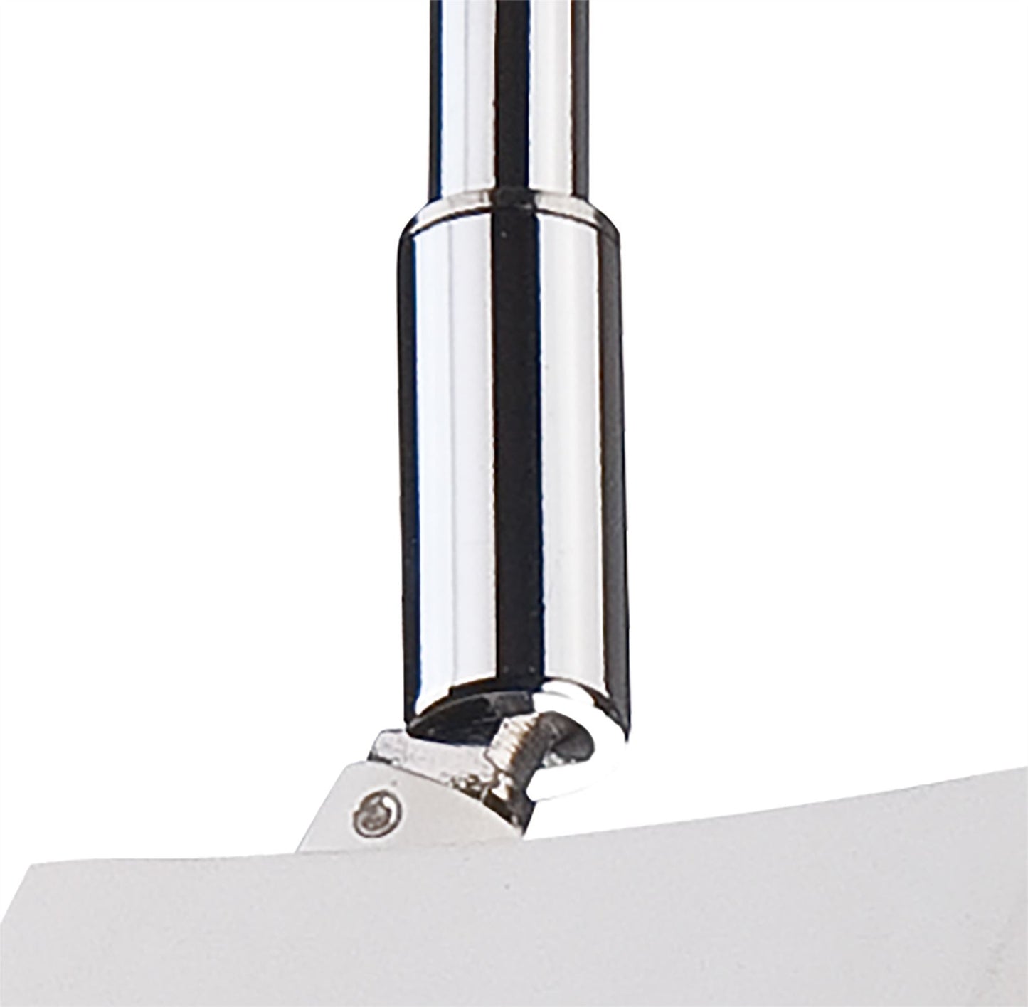 Mantra Fusion Filippo Telescopic Spot Light 1 Light 5W 3000K, 450lm, Matt White/Polished Chrome, 3yrs Warranty