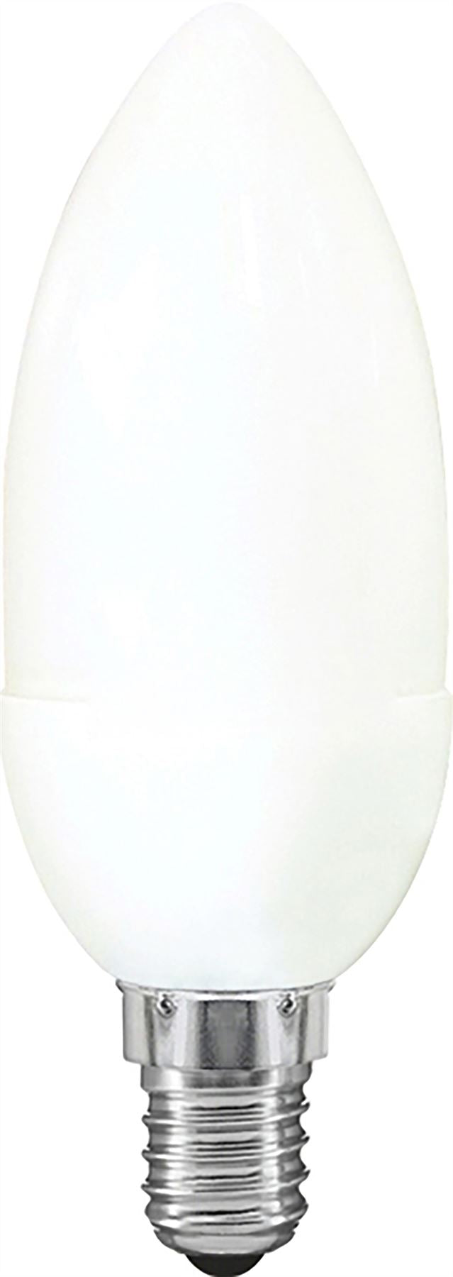 Luxram Extra Mini Sup Candle Extra Mini Supreme Candle E14 9W 2700K Compact Fluorescent Compact