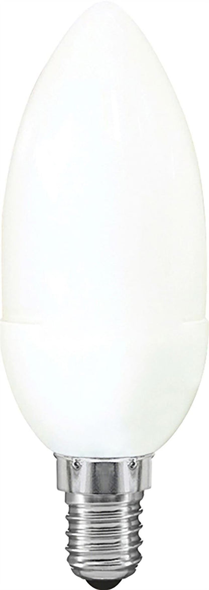 Luxram Extra Mini Sup Candle Extra Mini Supreme Candle E14 9W 2700K Compact Fluorescent Compact