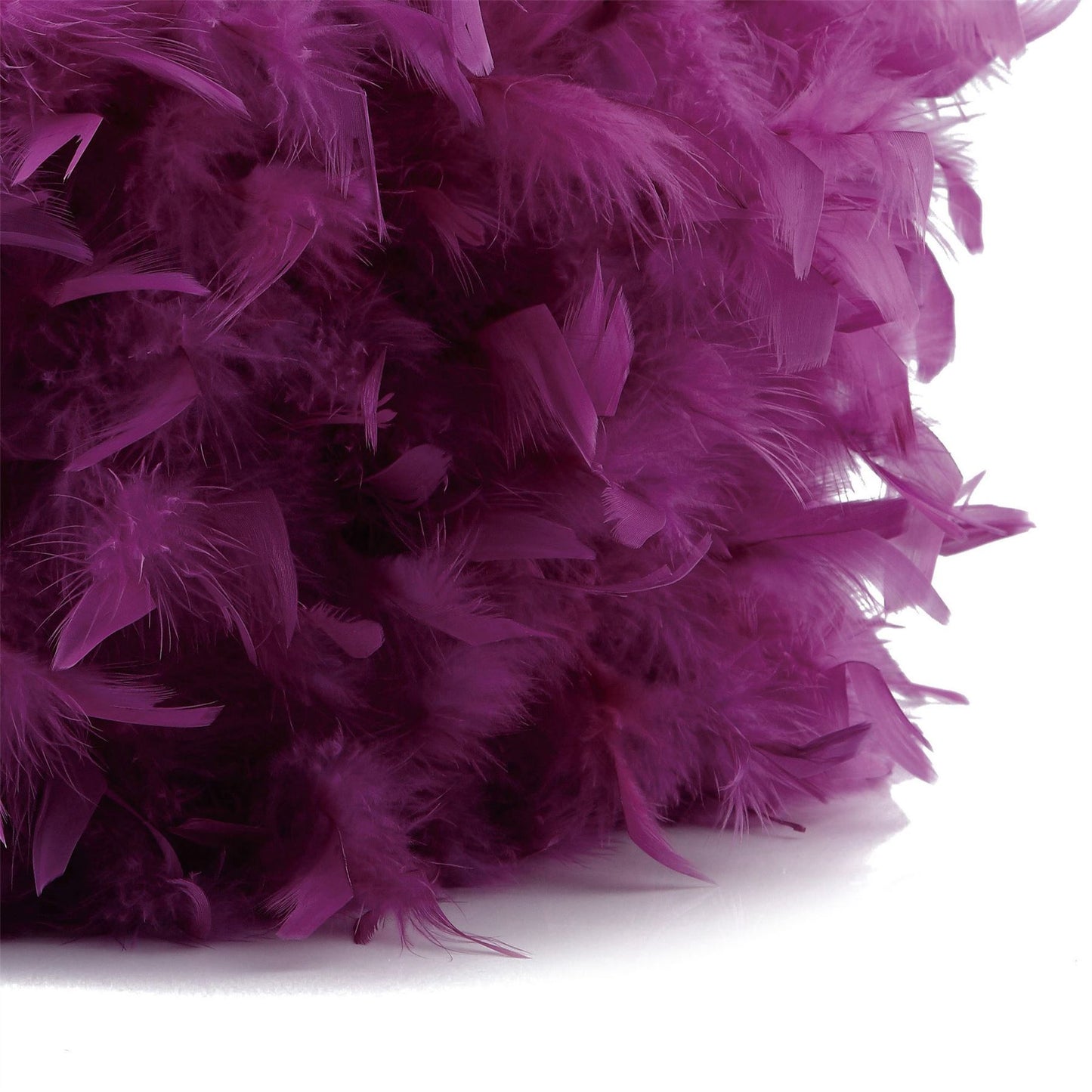 Diyas Arqus Feather Shade Aubergine 250mm x 180mm