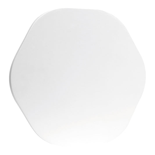 Mantra Fusion MC0106 Bora Bora Wall Light 19.2cm Hexagonal 12W LED 3000K, 1080lm, Matt White, 3yrs Warranty