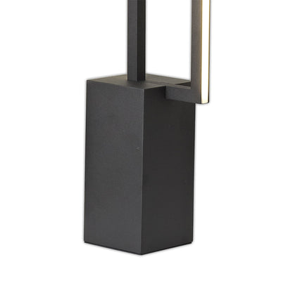 Mantra Fusion Mural Floor Lamp, 48W LED, 3000K, 3840lm, IP20, Matt Black, 3yrs Warranty