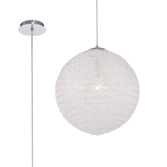 Mantra Fusion Fusion M5711 Bola Pendant 40cm Round 1 x E27, Chrome