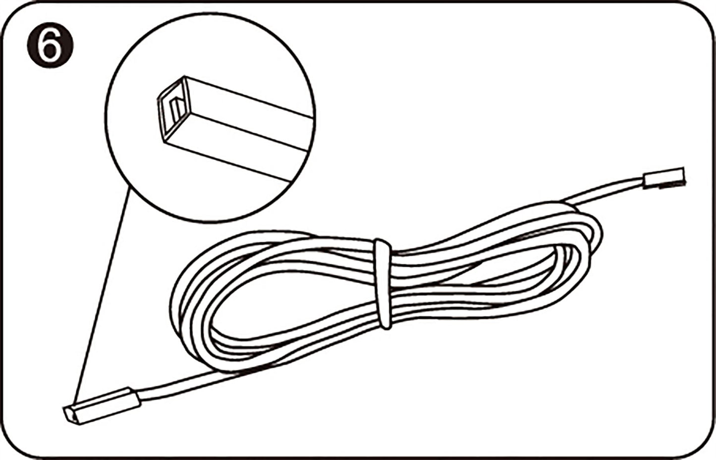 Techtouch Axis Driver Connecting Cable Single Colour 2.5m
