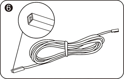 Techtouch Axis Driver Connecting Cable Single Colour 2.5m