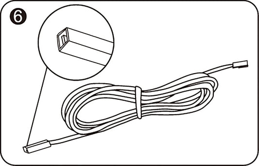 Techtouch Axis Driver Connecting Cable Single Colour 2.5m