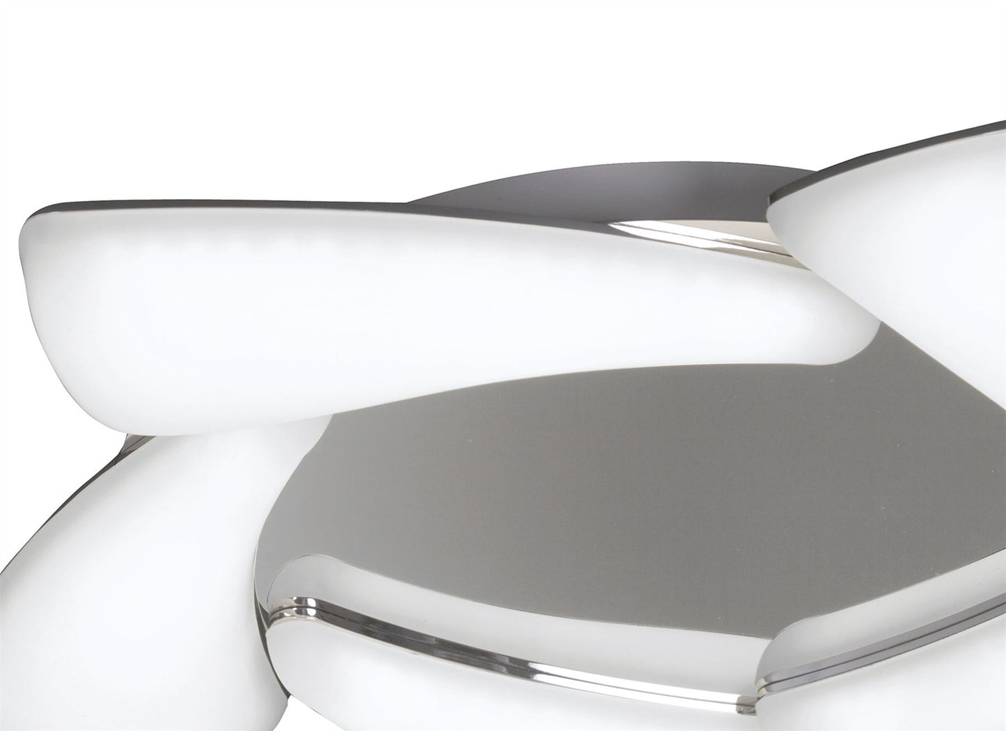 Mantra Mistral LED M3807 Mistral Ceiling 30W LED 3000K, 2700lm, Polished Chrome/Frosted Acrylic, 3yrs Warranty - M3807 Ceiling