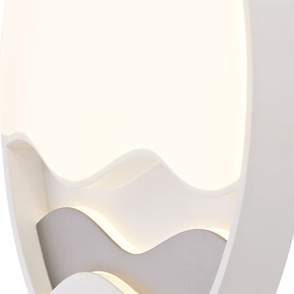 Mantra Fusion Mar Ceiling 44cm Round 24W LED 3000-6000K Tuneable, 950lm, Remote Control White, 3yrs Warranty Ceiling