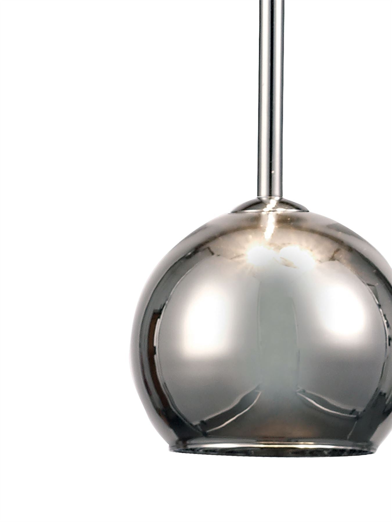 Deco Regina Pendant 3 Light G9 Polished Chrome/Chrome Plated Glass