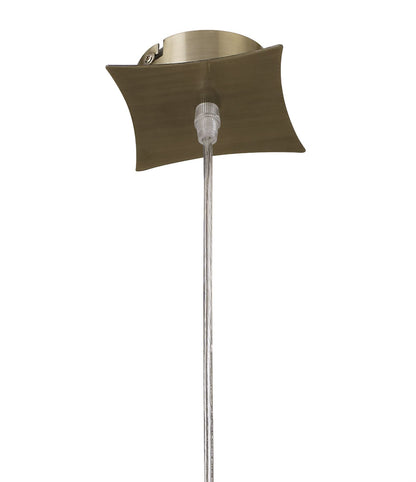 Mantra Kromo Pendant 1 Light G9, Antique Brass