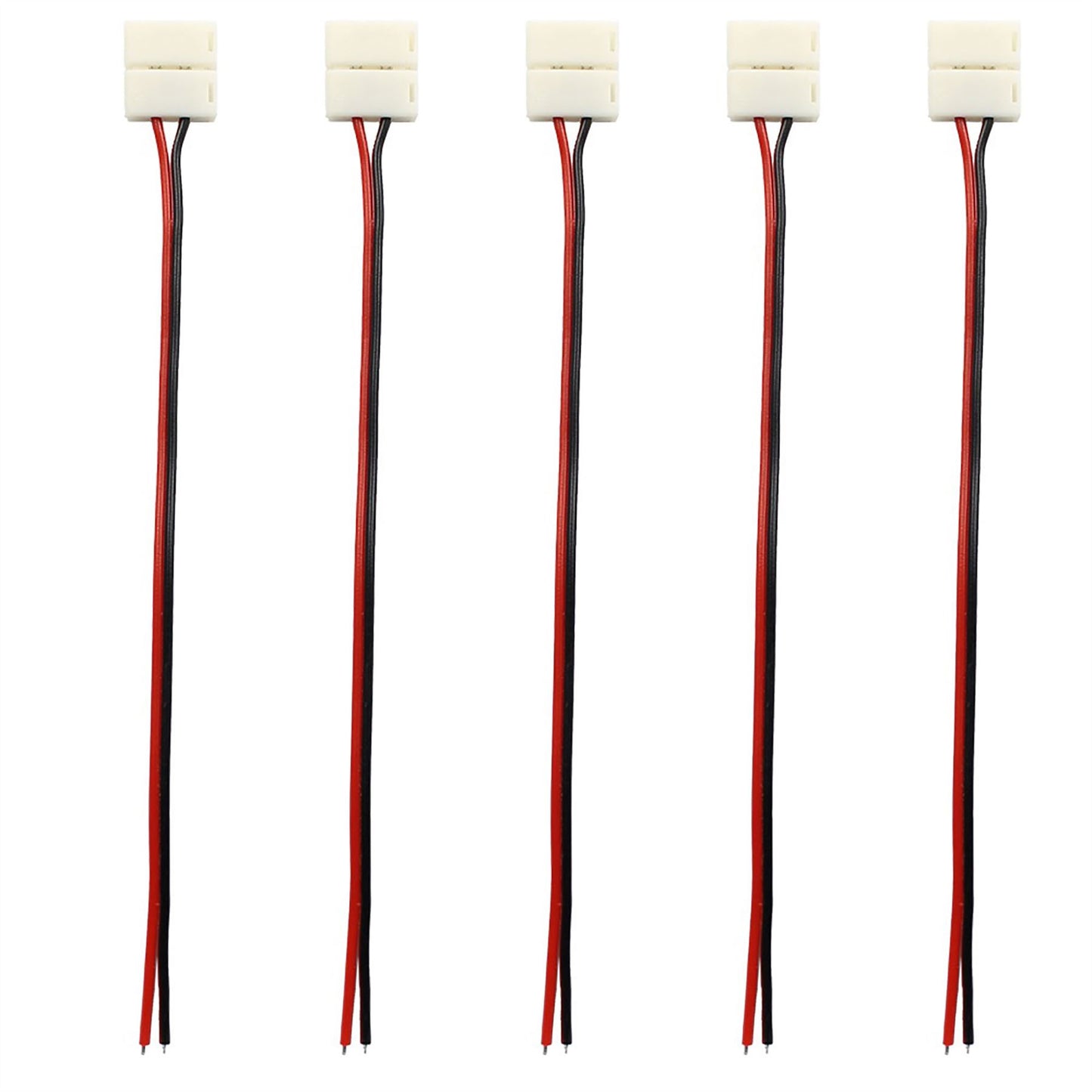 Techtouch LED Strips (Pack Of 5) Single Ended Connector (100mm Strip) Strip