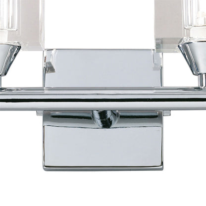 Mantra M2364/S Cuadrax Wall Light Switched 2 Light G9, Polished Chrome - M2364/S