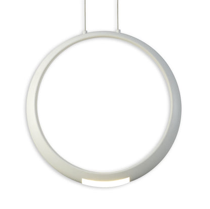 Mantra M6170 Ring Pendant 50cm Round, 23W LED, 3000K, 1600lm, White, 5yrs Warranty