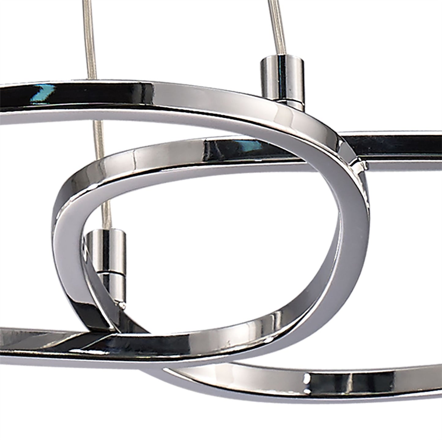Mantra M5012 Lux Linear Pendant 5 Light G9 Line, Polished Chrome
