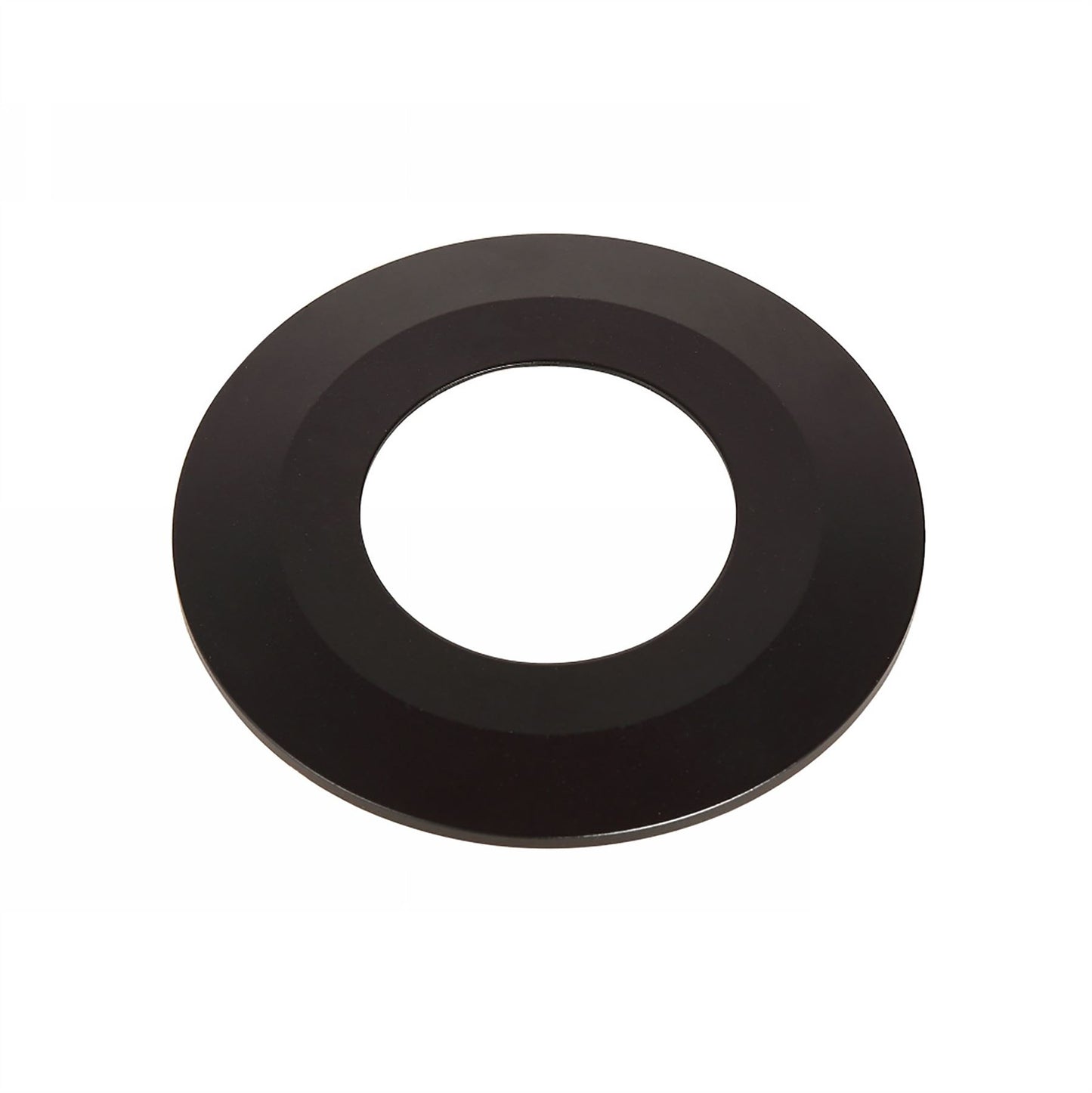 Dlux Bazi, Matt Black Aluminum Ring, 80mm x 4mm, 5 yrs Warranty Recessed