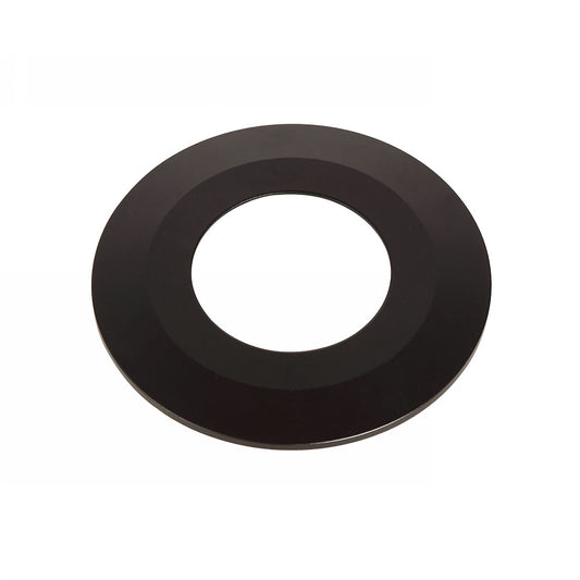 Dlux Bazi, Matt Black Aluminum Ring, 80mm x 4mm, 5 yrs Warranty Recessed