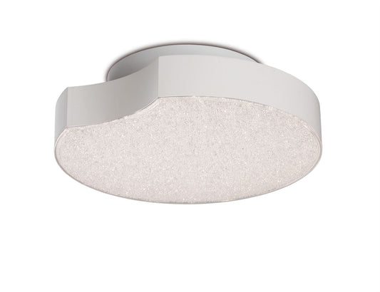 Mantra Fusion M5767 Lunas Ceiling/Wall Light 25cm Diameter 14W LED 3000K, 720lm, White, 3yrs Warranty