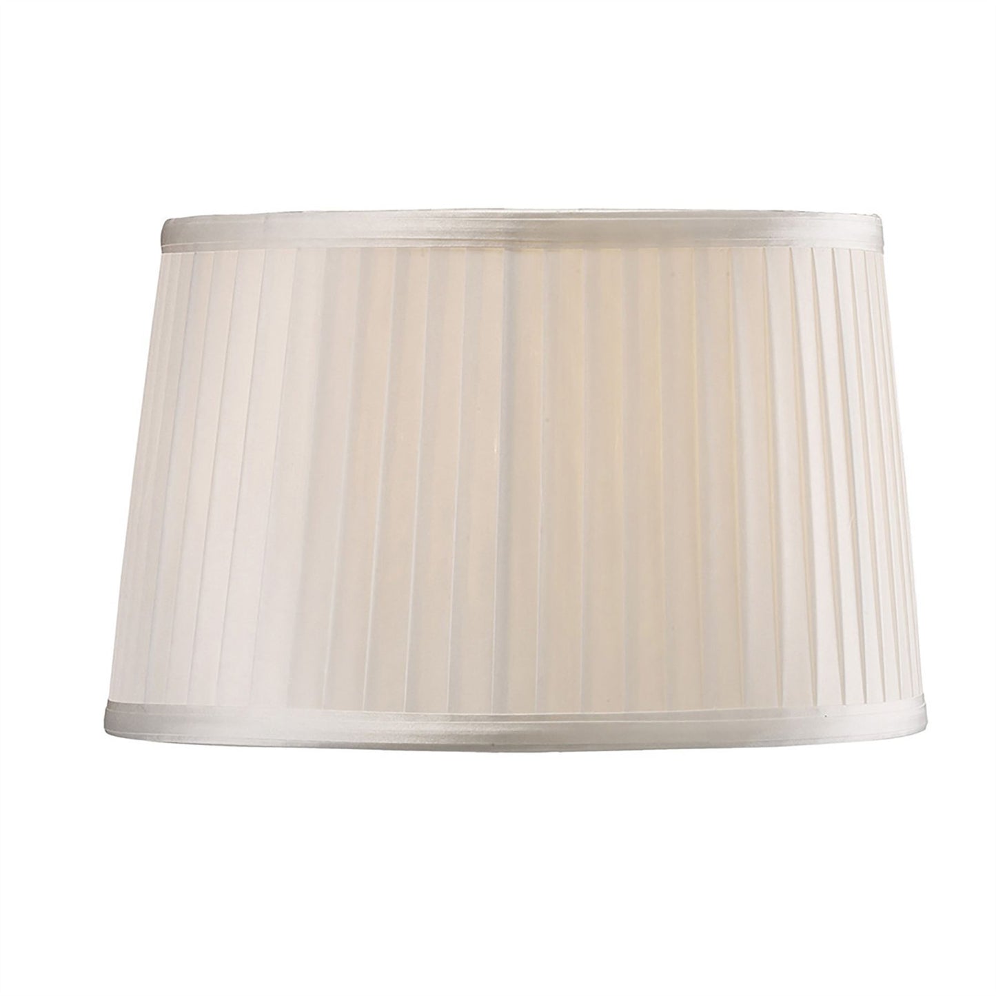 Diyas Willow Fabric Shade White 260/300mm x 190mm