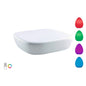Mantra Pao Table Rechargeable LED RGB Outdoor IP65, Opal White, 3yrs Warranty Item Weight: 16.3kg Furniture
