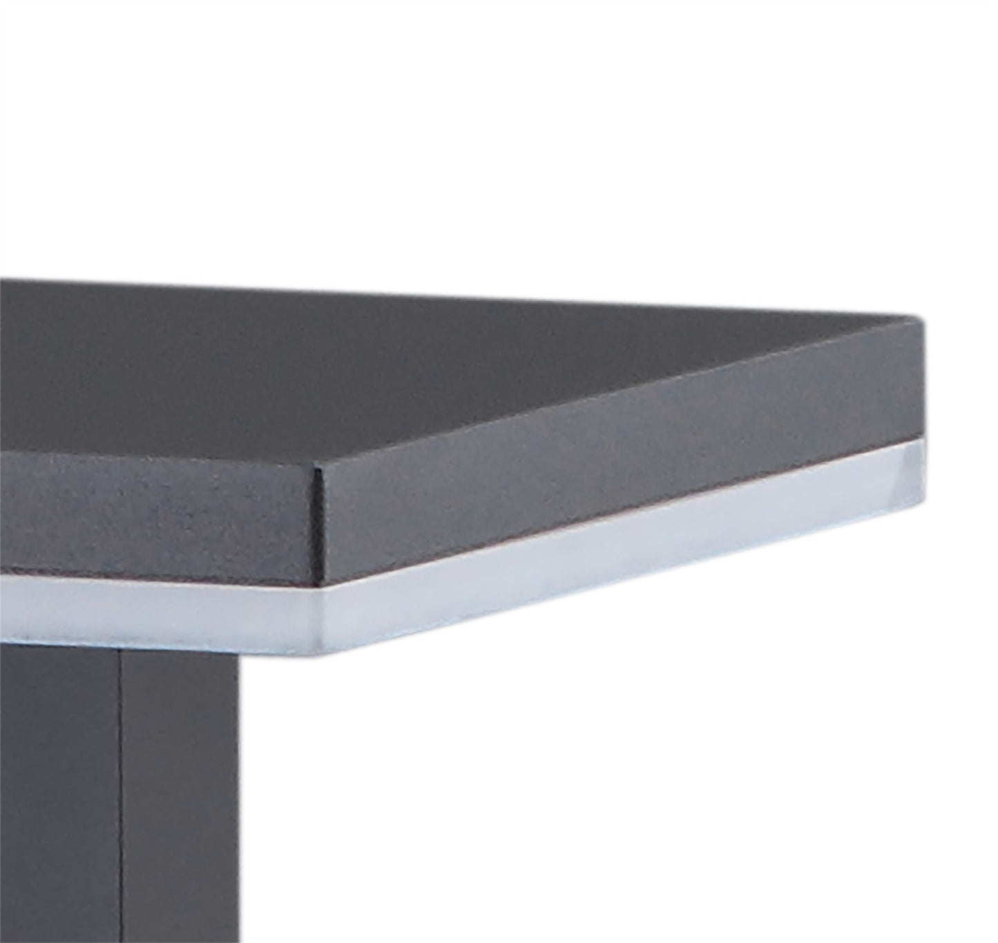 Mantra Fusion Tignes Pillar Lamp, 10W LED, 3000K, 700lm, IP54, Anthracite, 3yrs Warranty