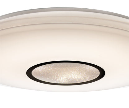 Mantra Fusion M3694 Maldivas 40W Tuneable White 3000K-6000K, 2800lm, Dimmable Flush Ceiling Light with Remote Control