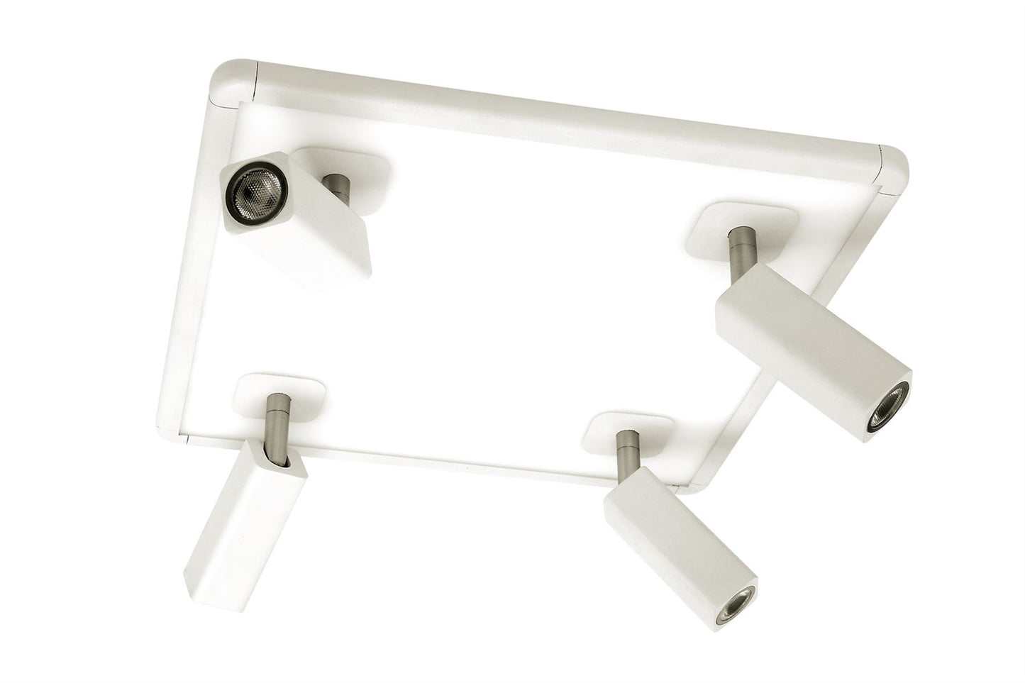 Mantra M5251 Ibiza Ceiling Light 4 Head with Backlit Light 4x5W+20W LED Square White, 3000lm, 4000K, 3yrs Warranty