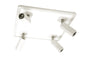 Mantra M5251 Ibiza Ceiling Light 4 Head with Backlit Light 4x5W+20W LED Square White, 3000lm, 4000K, 3yrs Warranty