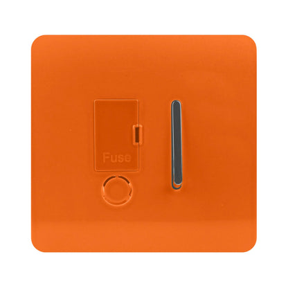 Trendi Artistic Modern Glossy Tactile Fused Spur Switch Orange