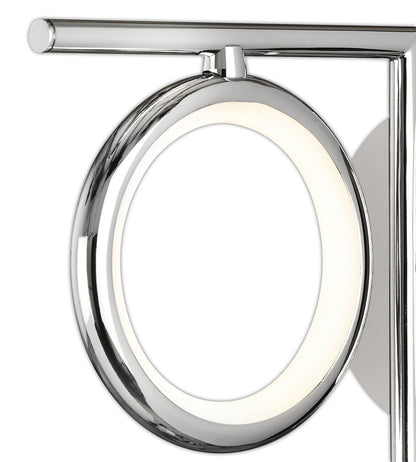 Mantra Olimpia Wall Light, 8W LED, 3000K, 600lm, IP20, Chrome, 3yrs Warranty