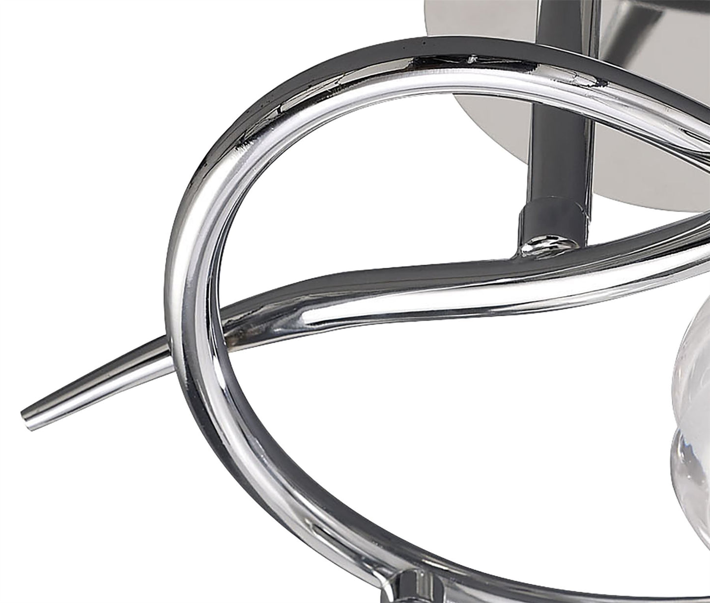Mantra M1804 Loop Ceiling 3 Light G9 ECO, Polished Chrome
