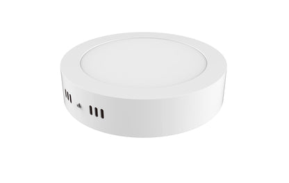 Techtouch Intego SM Ecovision Intego Surface Mounted Ecovision, 170mm, Round, 12W LED, Cool White, 4000K, 1000lm, 120°, White Frame, Inc. Driver, 2yrs Warranty