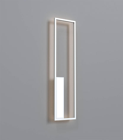 Mantra Boutique Rectangle Wall Light, Dimmable, 50W LED, 3000K, 2740lm, White, 3yrs Warranty