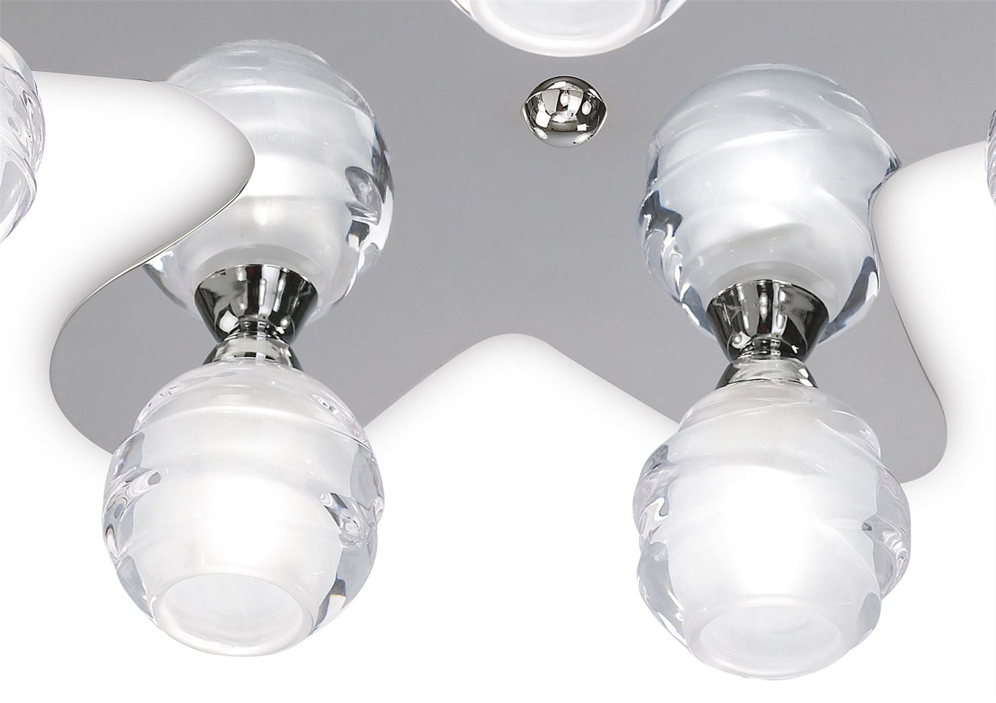 Mantra M1809 Loop Ceiling 5 Light G9 ECO, Polished Chrome