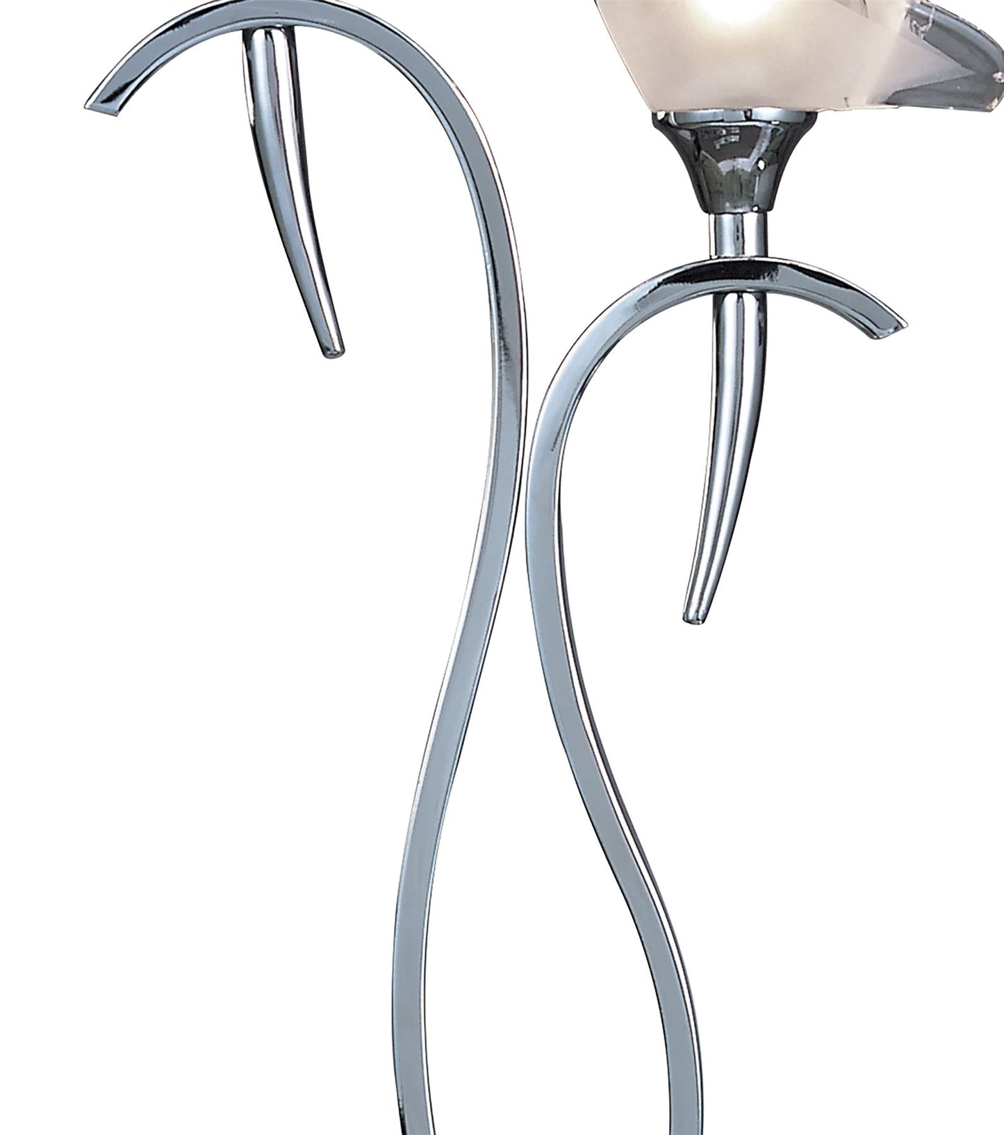 Mantra M0330 Viena Table Lamp 2 Light G9, Polished Chrome