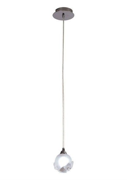 Mantra M0811 Fragma Pendant 1 Light G9, Polished Chrome