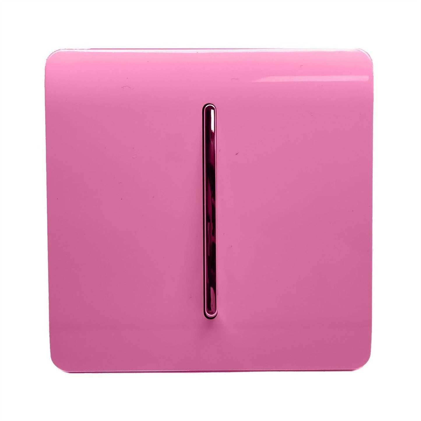 Trendi 1 Gang 3 Way Intermediate Artistic Modern Glossy 10 Amp Rocker Tactile Pink