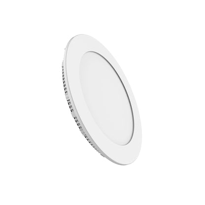 Techtouch Intego R Supervision Intego Recessed Supervision, 170mm, Round, 12W LED, Pure White, 6400K, 1000lm, 120°, White Frame, Inc. Driver, Cut Out: 150mm, 3yrs Warranty