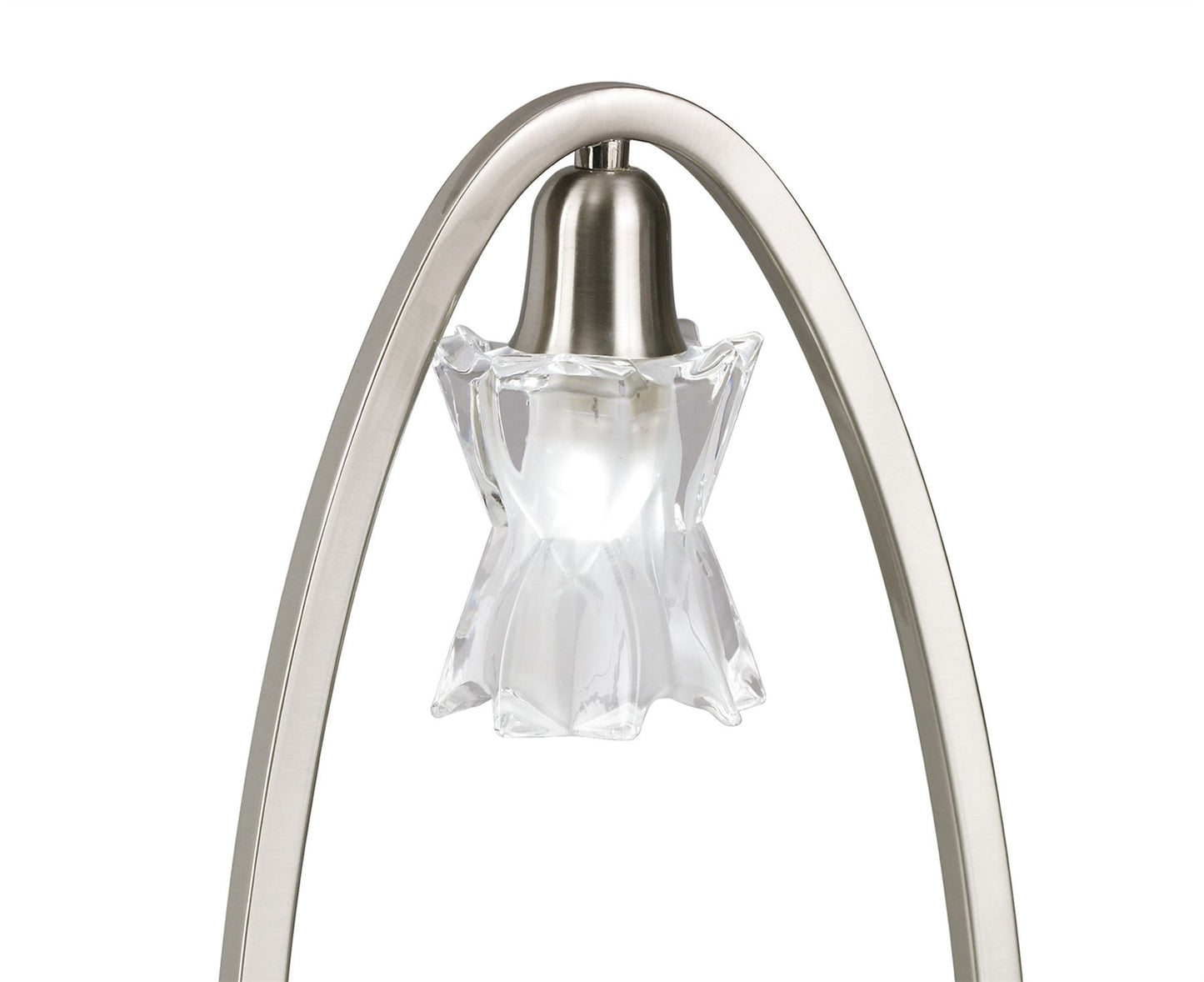 Mantra Alaska G9 Table 1 Light G9, Satin Nickel