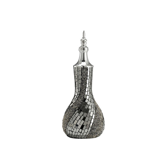 Diyas Home (DH) Larissa Mosaic Ornament Black Chrome Mosaic