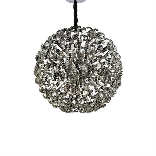 Diyas Esme 120cm  54 Light G4 Polished Chrome/Crystal, NOT LED/CFL Compatible Item Weight: 40kg Ceiling Pendant Light Fitting