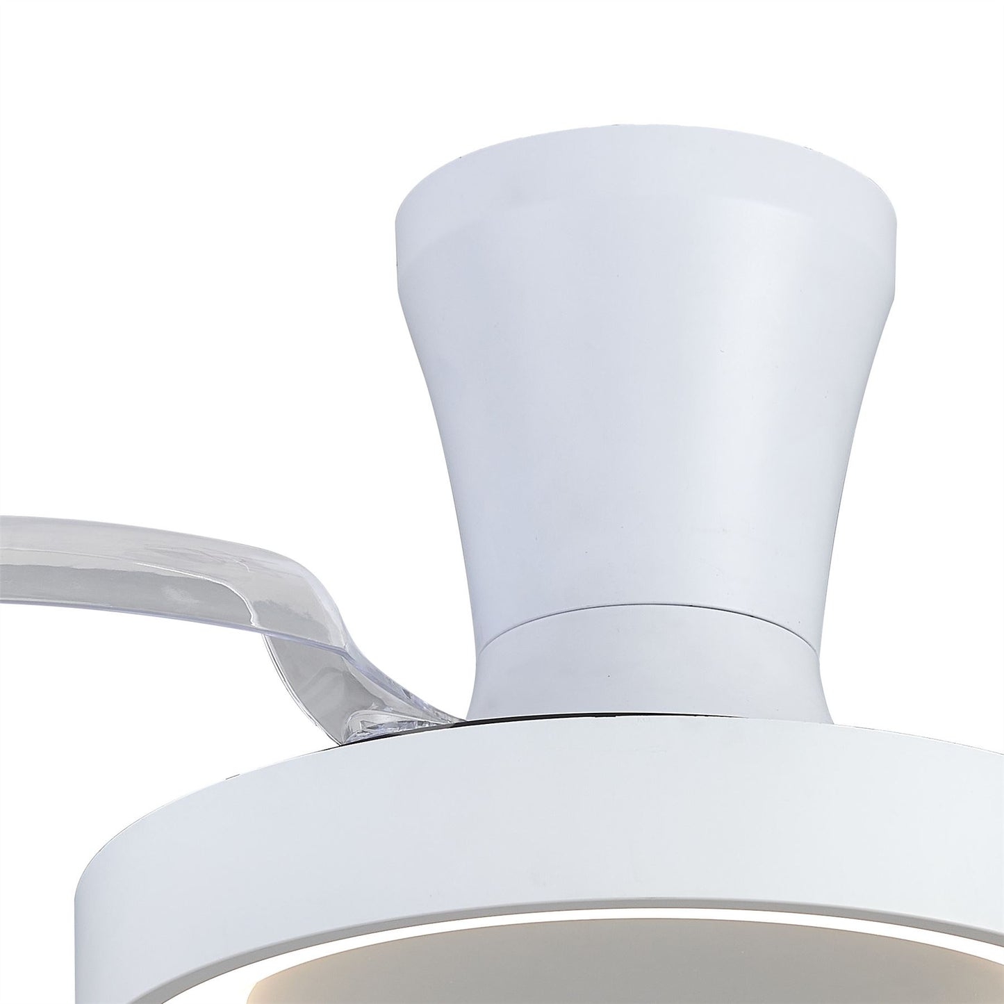 Niseko Fan XS 33cm 25W LED Dimmable Ceiling Light With Built-In 25W DC Fan, 2700-5000K Remote Control, 2500lm, White, 5yrs Warranty
