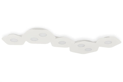 Mantra Area Linear Ceiling Light, 7 x GX53 (Max 9W, Not Included), Sand White
