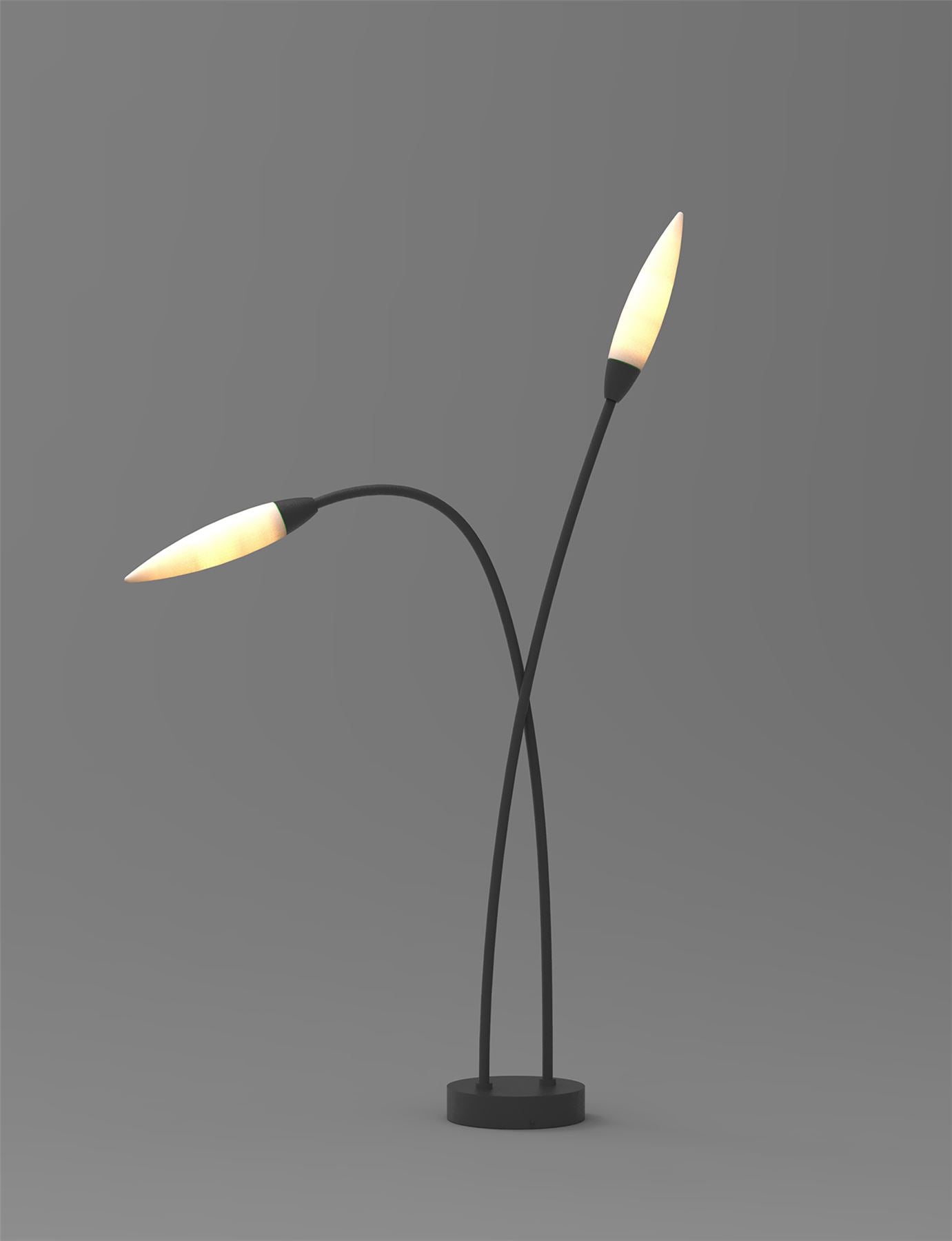 Mantra Fusion Espiga Multi-Head Post Lamp, 2 x G9, IP65, Anthracite, 2yrs Warranty