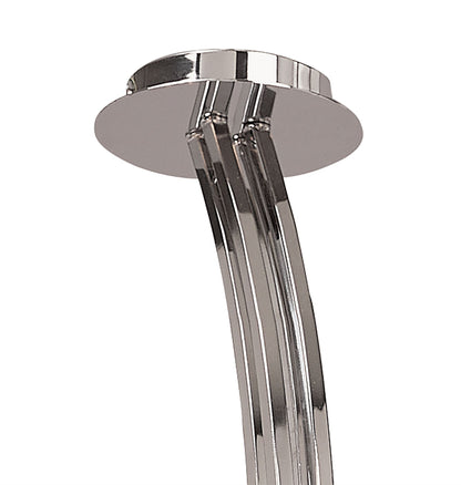 Mantra Pietra Pendant 4 Arm 8 Light G9, Polished Chrome