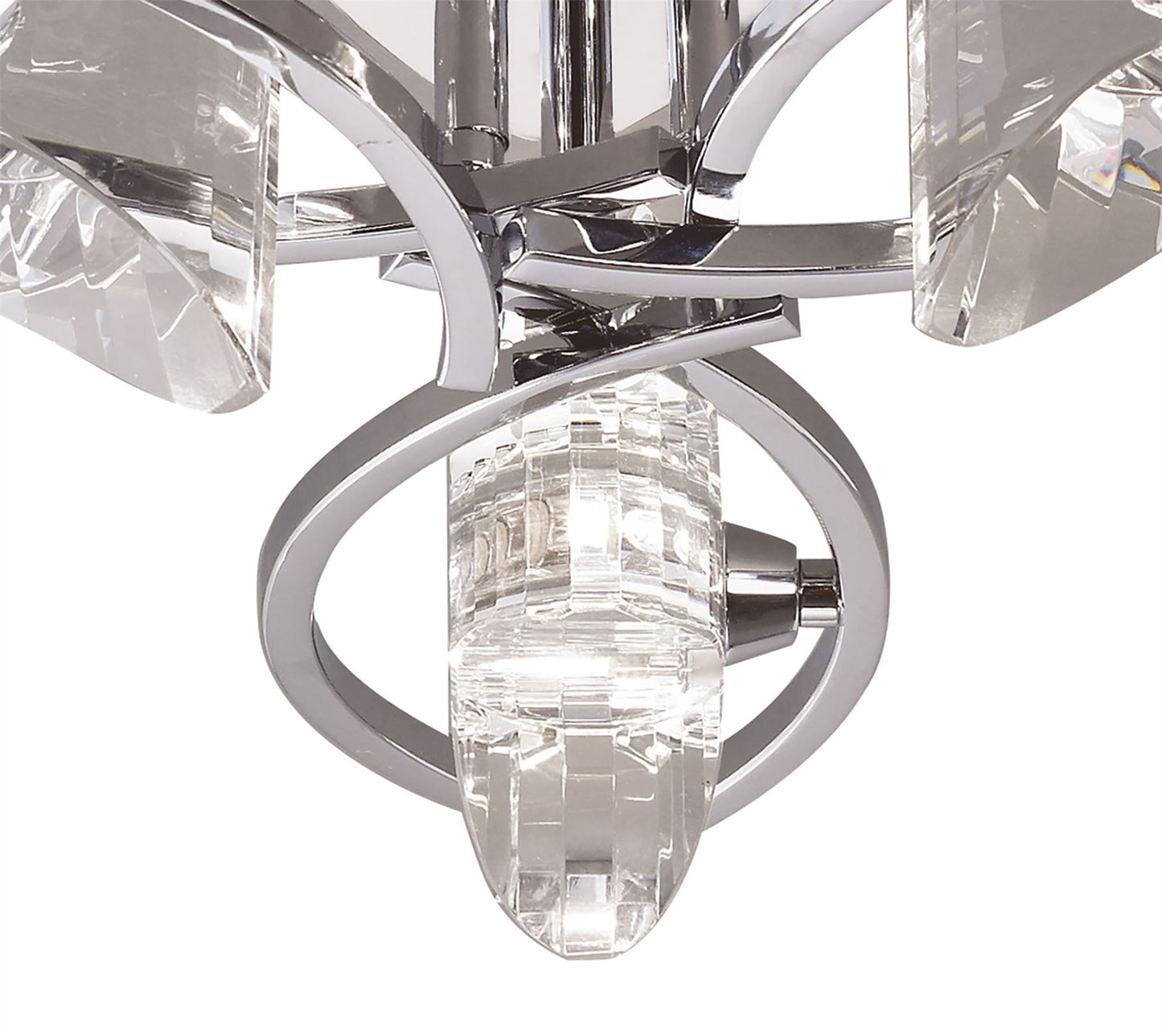 Mantra M0891 Kromo Ceiling 3 Light G9, Polished Chrome