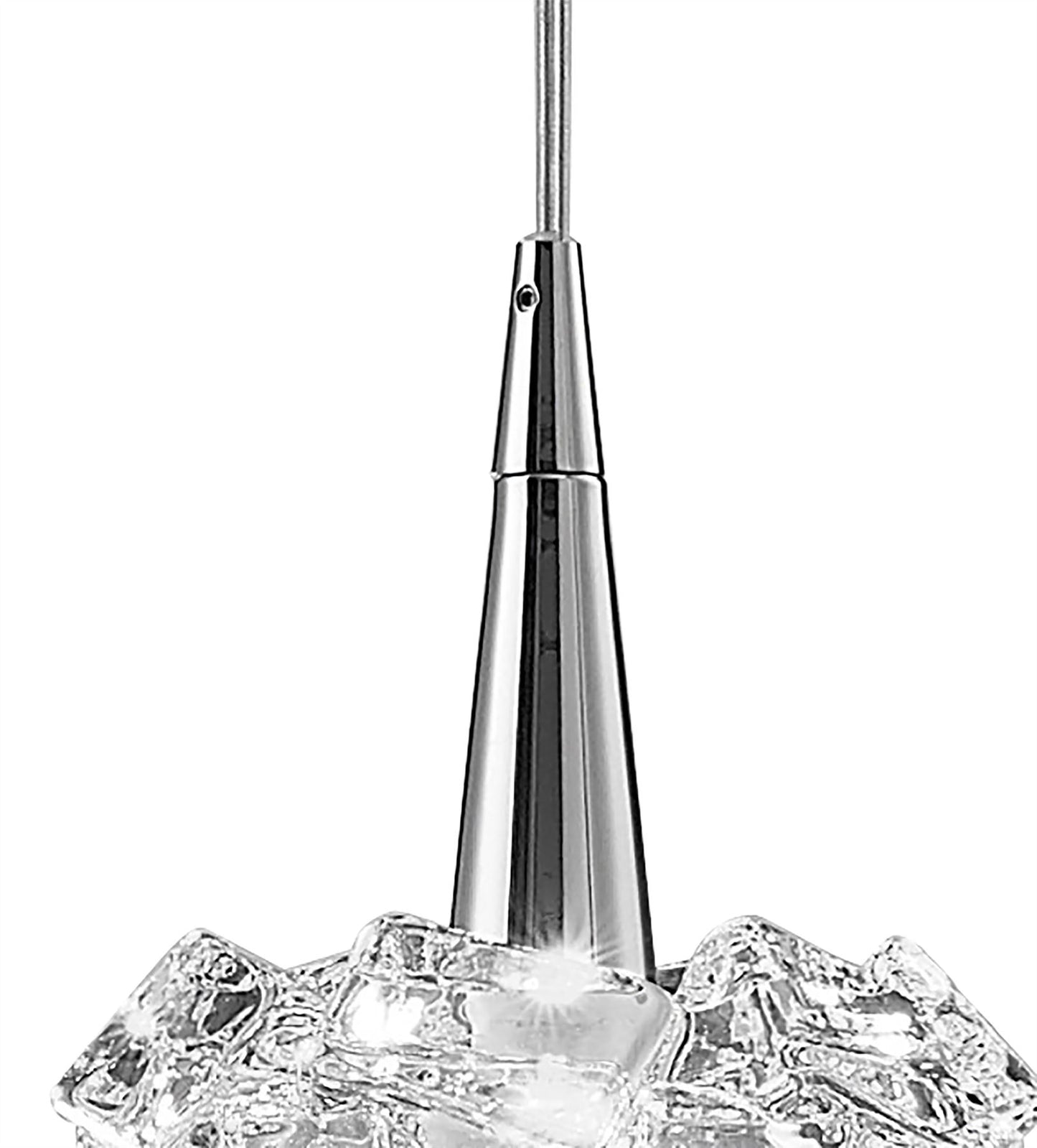 Mantra M3952 Artic Pendant 3 Light G9 Round, Polished Chrome