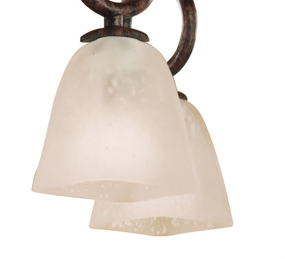 Mantra (0001 002) Oberture 54cm Ceiling 4 Light E14, Brown/Black Oxide