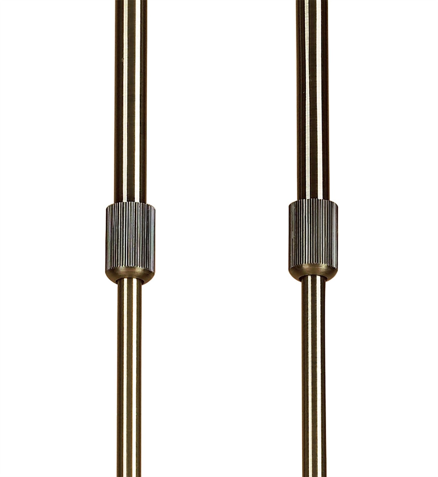 Mantra Alaska GU10 Telescopic 4 Light L1, SGU10 Bar, Antique Brass, CFL Lamps INCLUDED