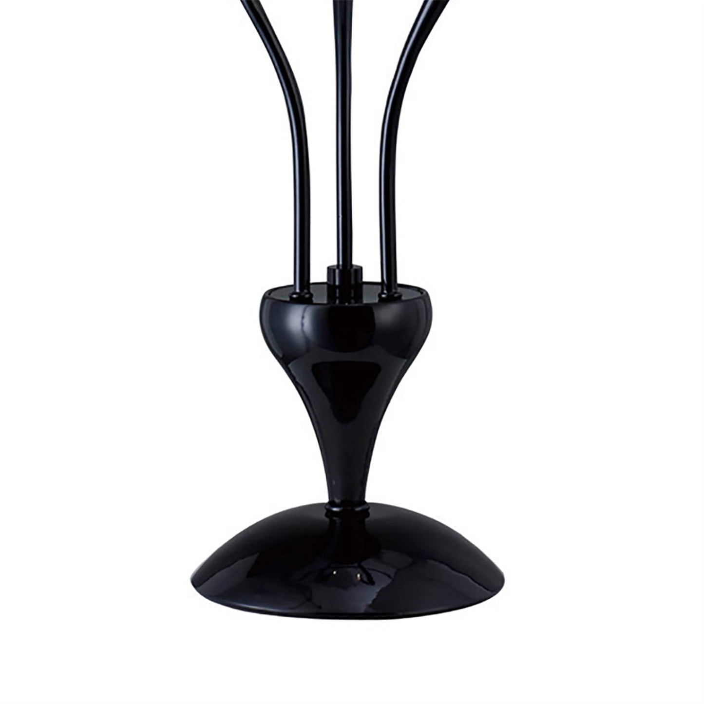 Diyas Llamas Table Lamp 3 Light G4 Black, NOT LED/CFL Compatible